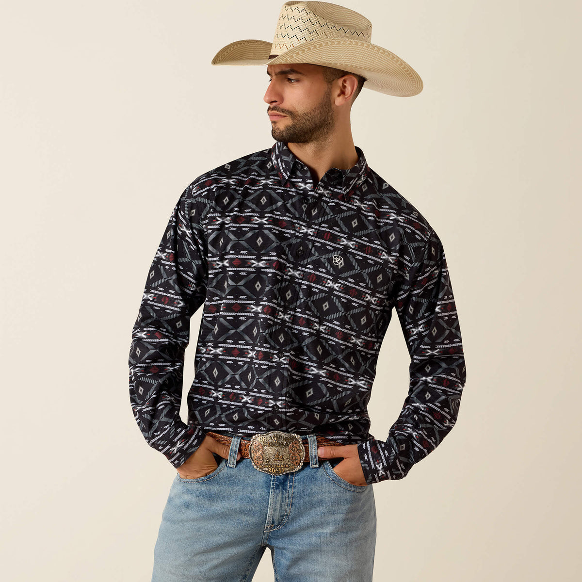 Ariat Printed 360 Airflow Classic Fit Shirt On Sale