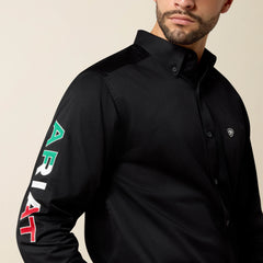 Ariat Team Logo Twill Fitted Shirt Outlet