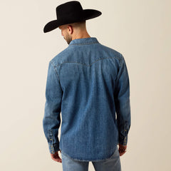 Ariat Sawtooth Denim Retro Fit Shirt Online