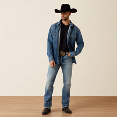 Ariat Sawtooth Denim Retro Fit Shirt Online