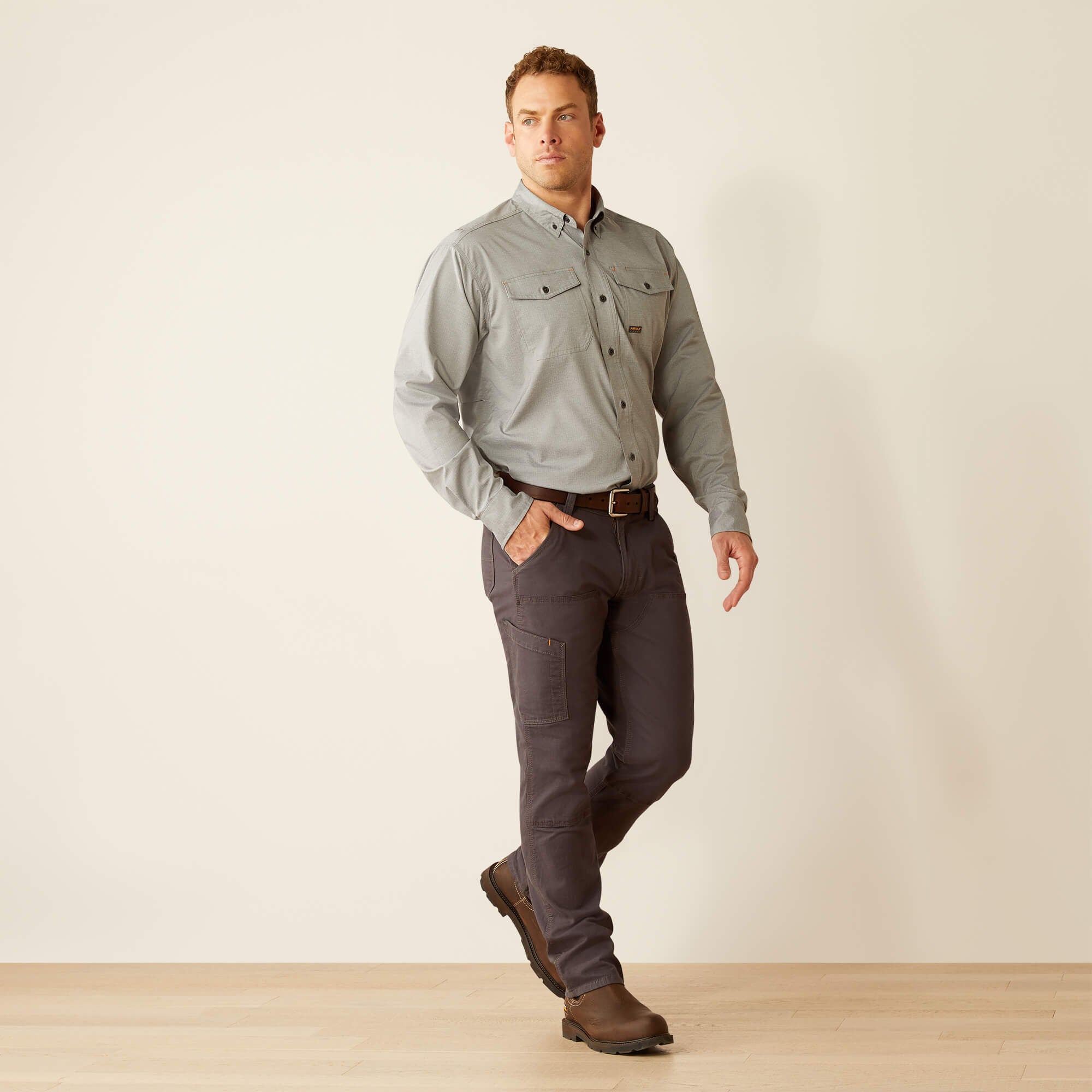Ariat Rebar Made Tough VentTEK DuraStretch Work Shirt On Sale