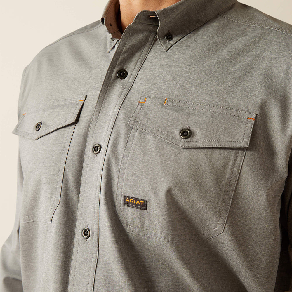 Ariat Rebar Made Tough VentTEK DuraStretch Work Shirt On Sale
