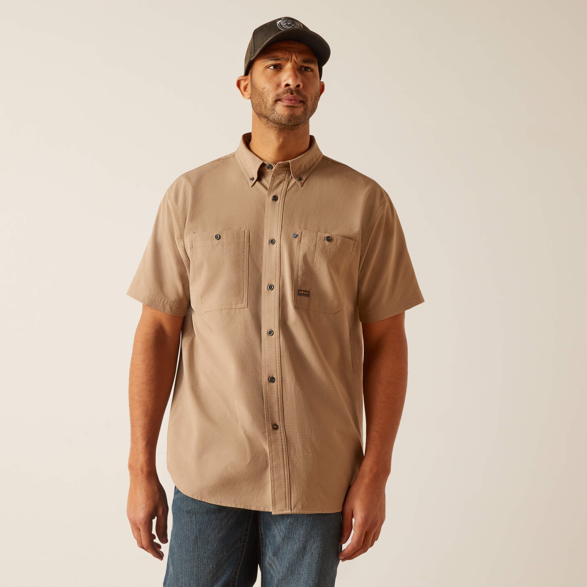 Ariat Rebar Made Tough 360 Airflow Work Shirt For Sale
