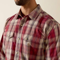 Ariat Retro Hawthorne Fitted Snap Shirt Outlet