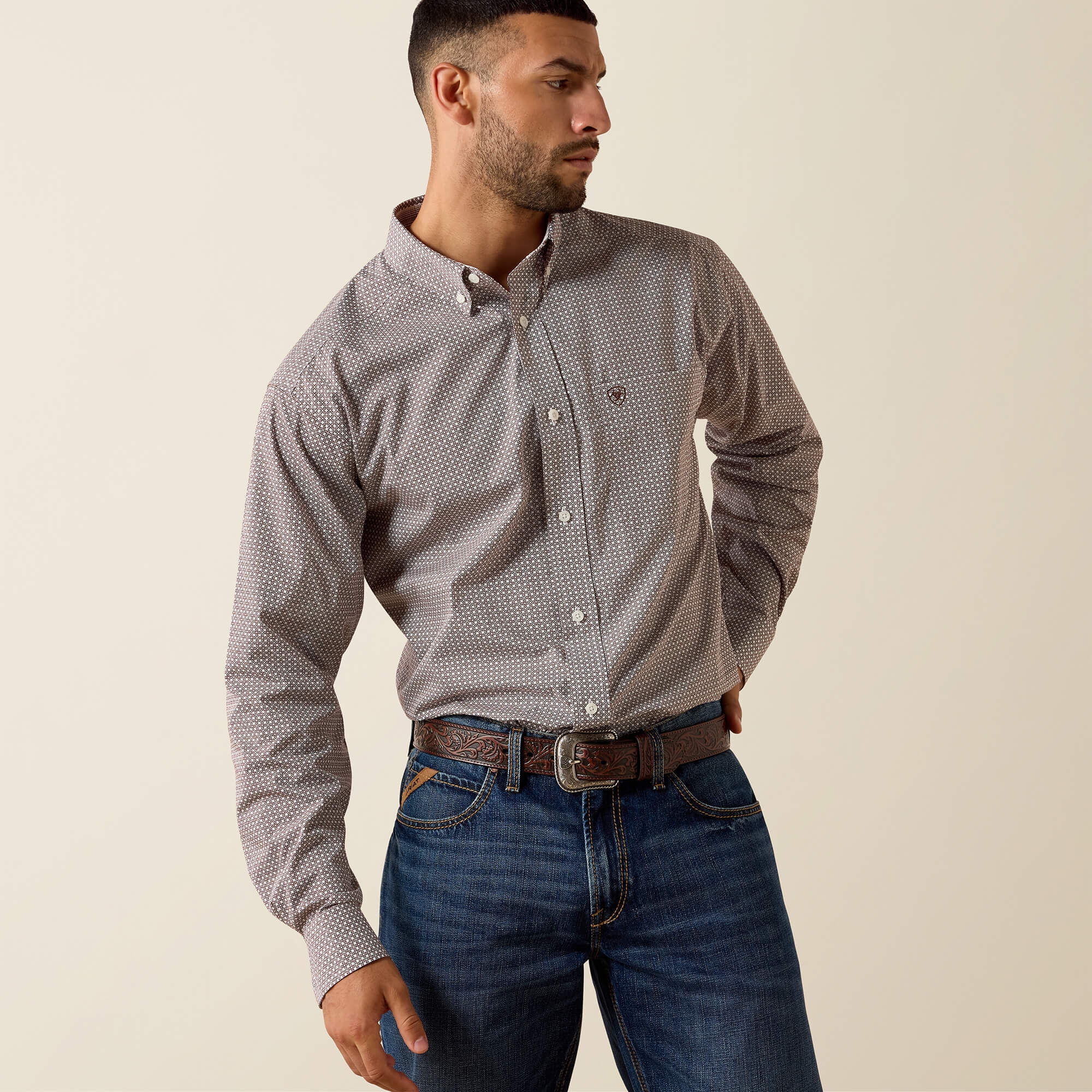 Ariat Wrinkle Free Alden Classic Fit Shirt Online