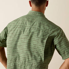Ariat Printed VentTEK Outbound Classic Fit Shirt For Sale