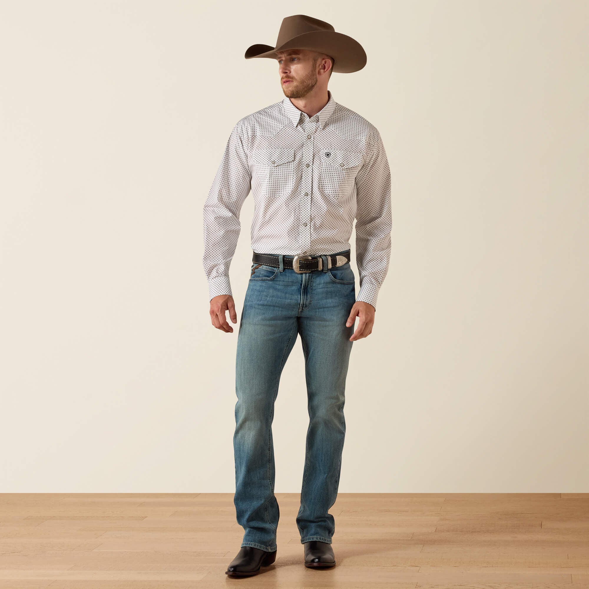 Ariat Wrinkle Free Anthony Classic Fit Snap Shirt Discount