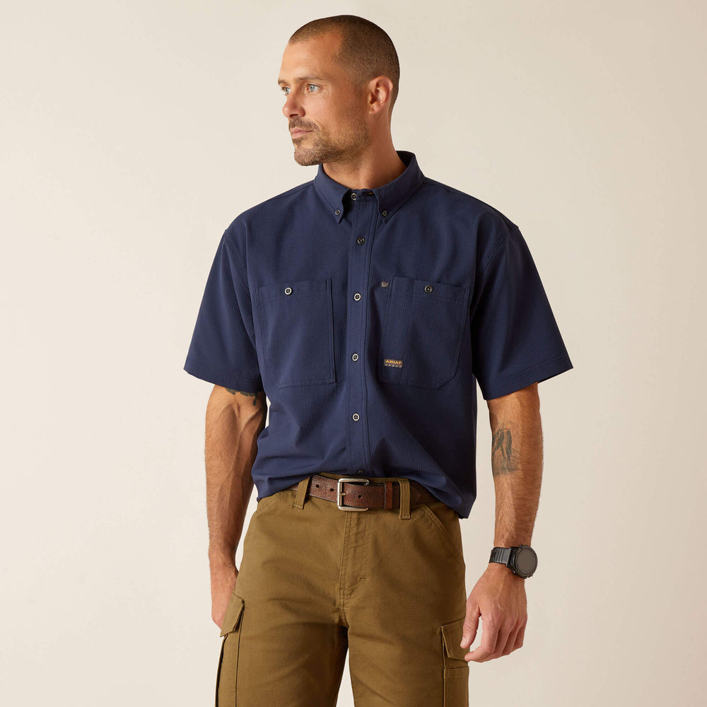 Ariat Rebar Made Tough 360 Airflow Work Shirt On Sale