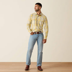Ariat Retro Hux Fitted Snap Shirt For Sale