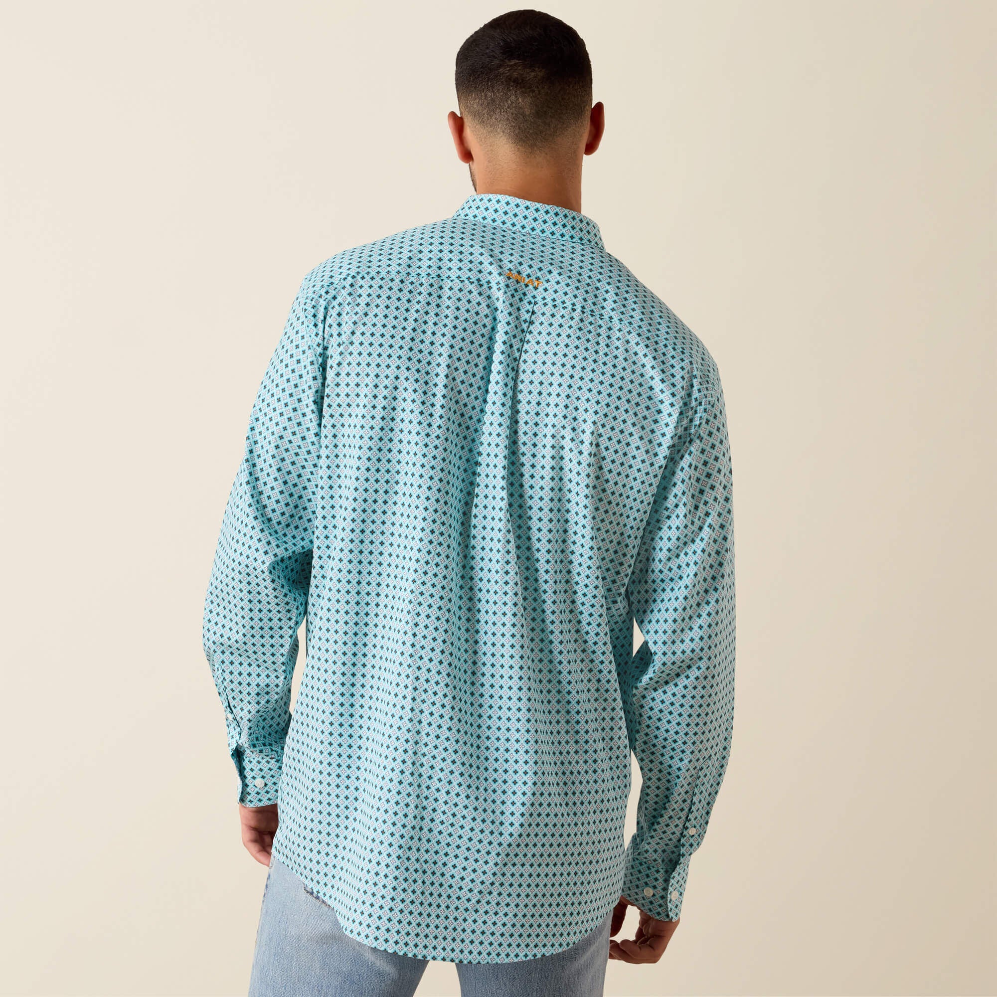 Ariat Wrinkle Free Andy Classic Fit Shirt Outlet