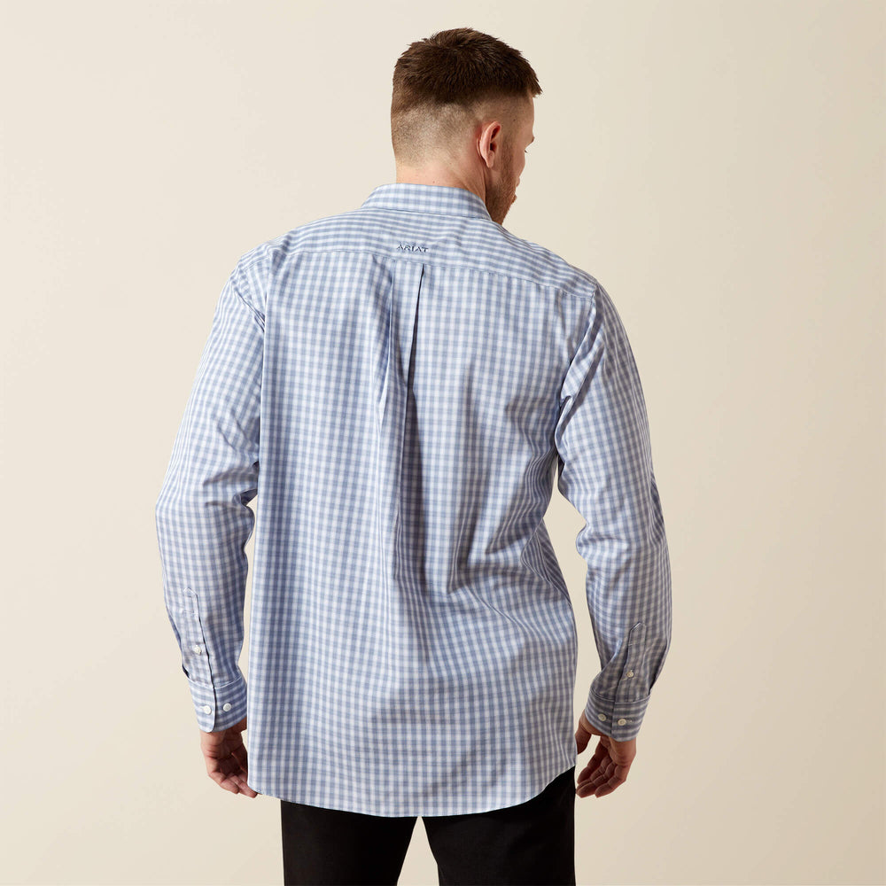 Ariat Wrinkle Free Brett Fitted Shirt On Sale