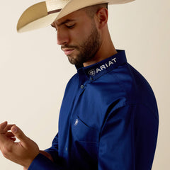 Ariat Team Logo Lightweight Twill Classic Fit Shirt Outlet