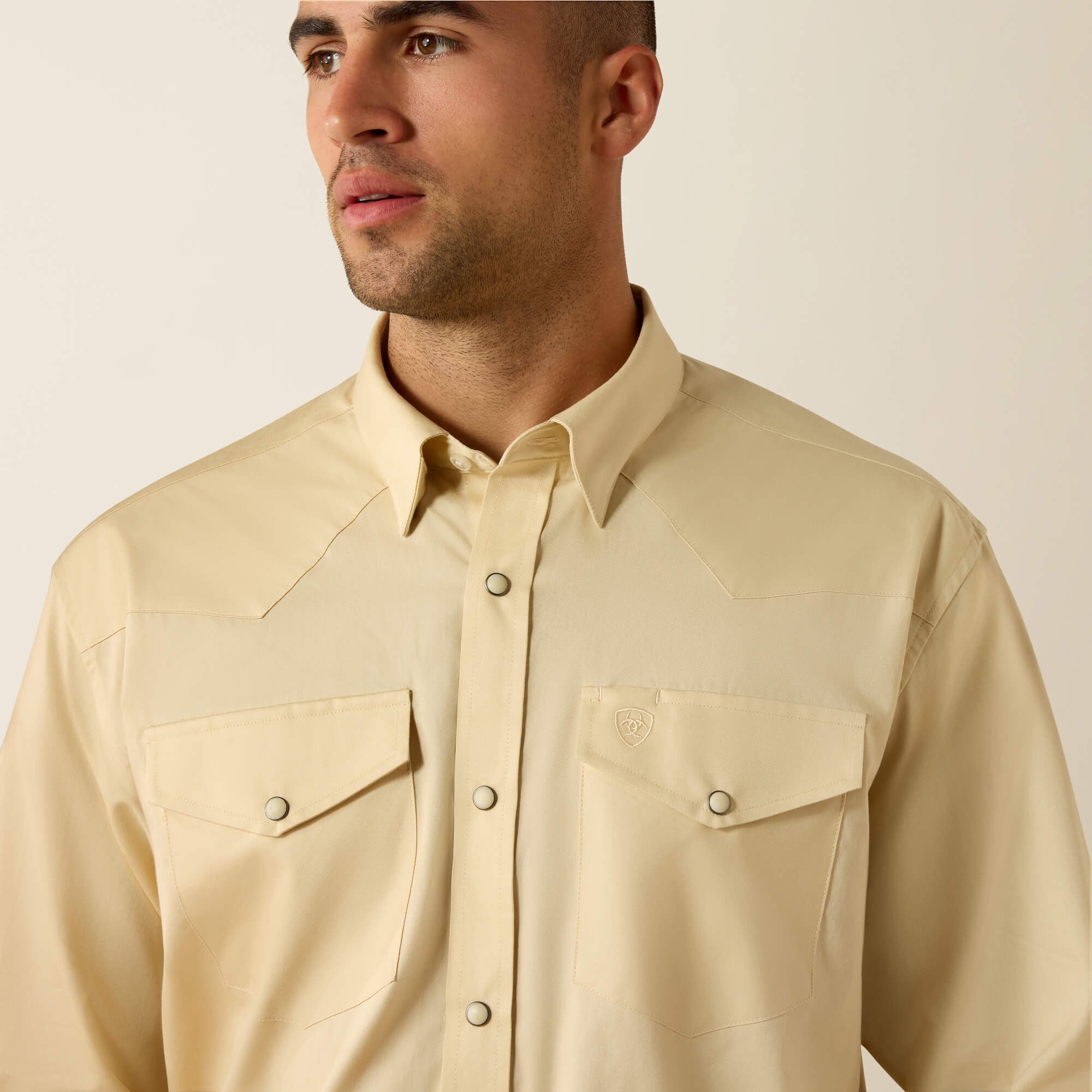 Ariat Lightweight Twill Classic Fit Snap Shirt Sale