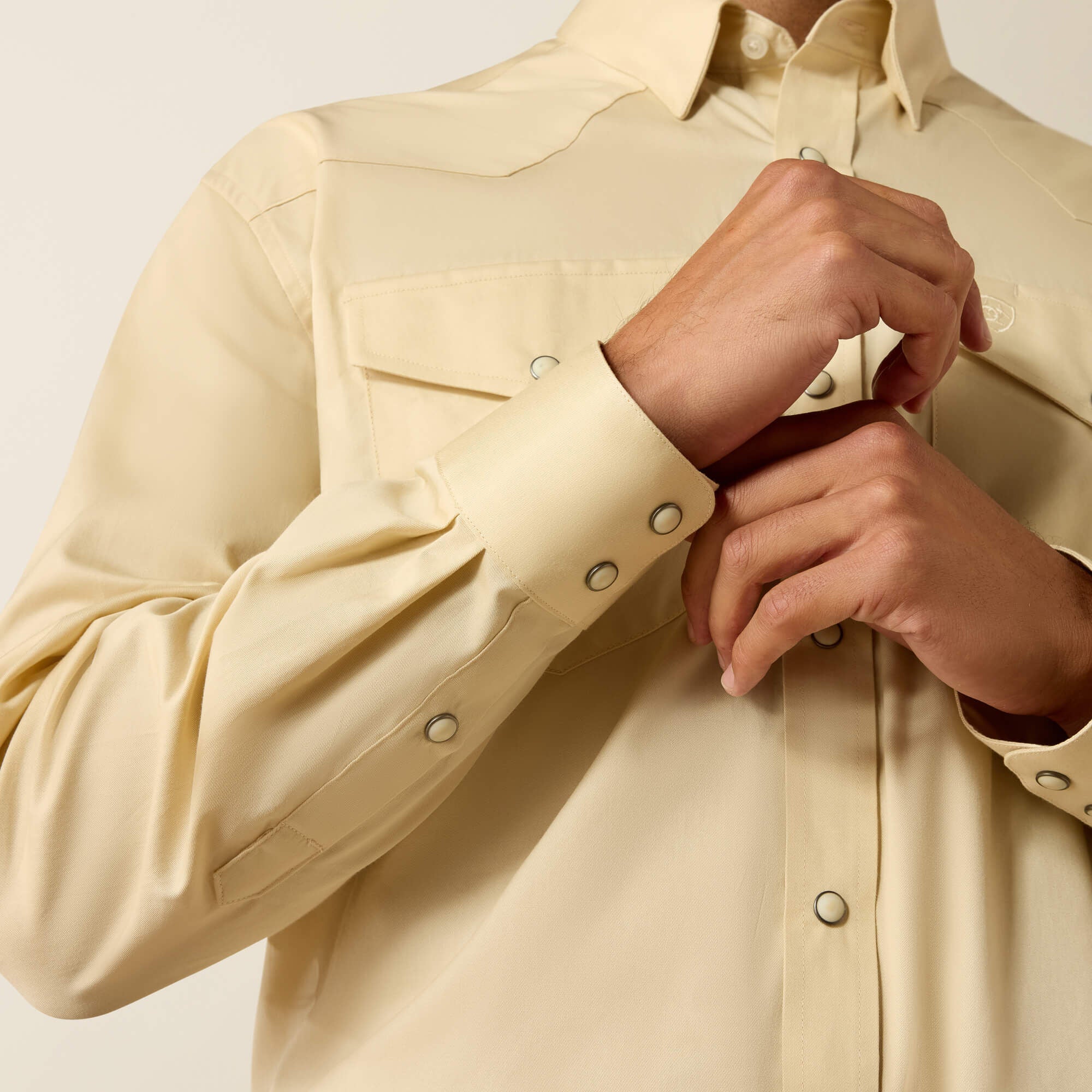 Ariat Lightweight Twill Classic Fit Snap Shirt Sale