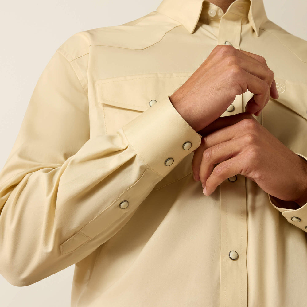Ariat Lightweight Twill Classic Fit Snap Shirt Sale