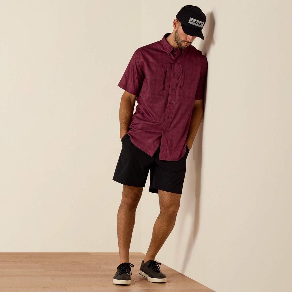 Ariat Printed VentTEK Classic Fit Shirt Outlet