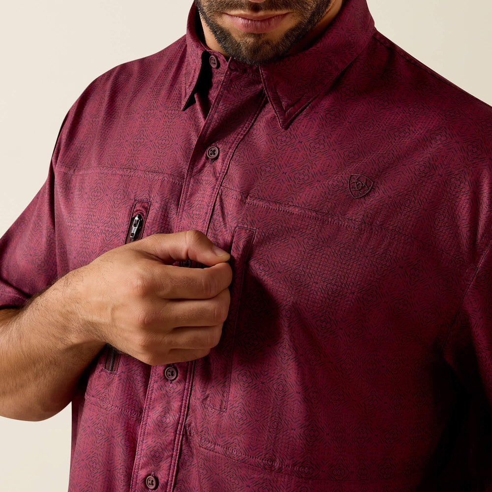 Ariat Printed VentTEK Classic Fit Shirt Outlet