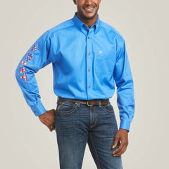 Ariat Team Logo Twill Classic Fit Shirt Discount