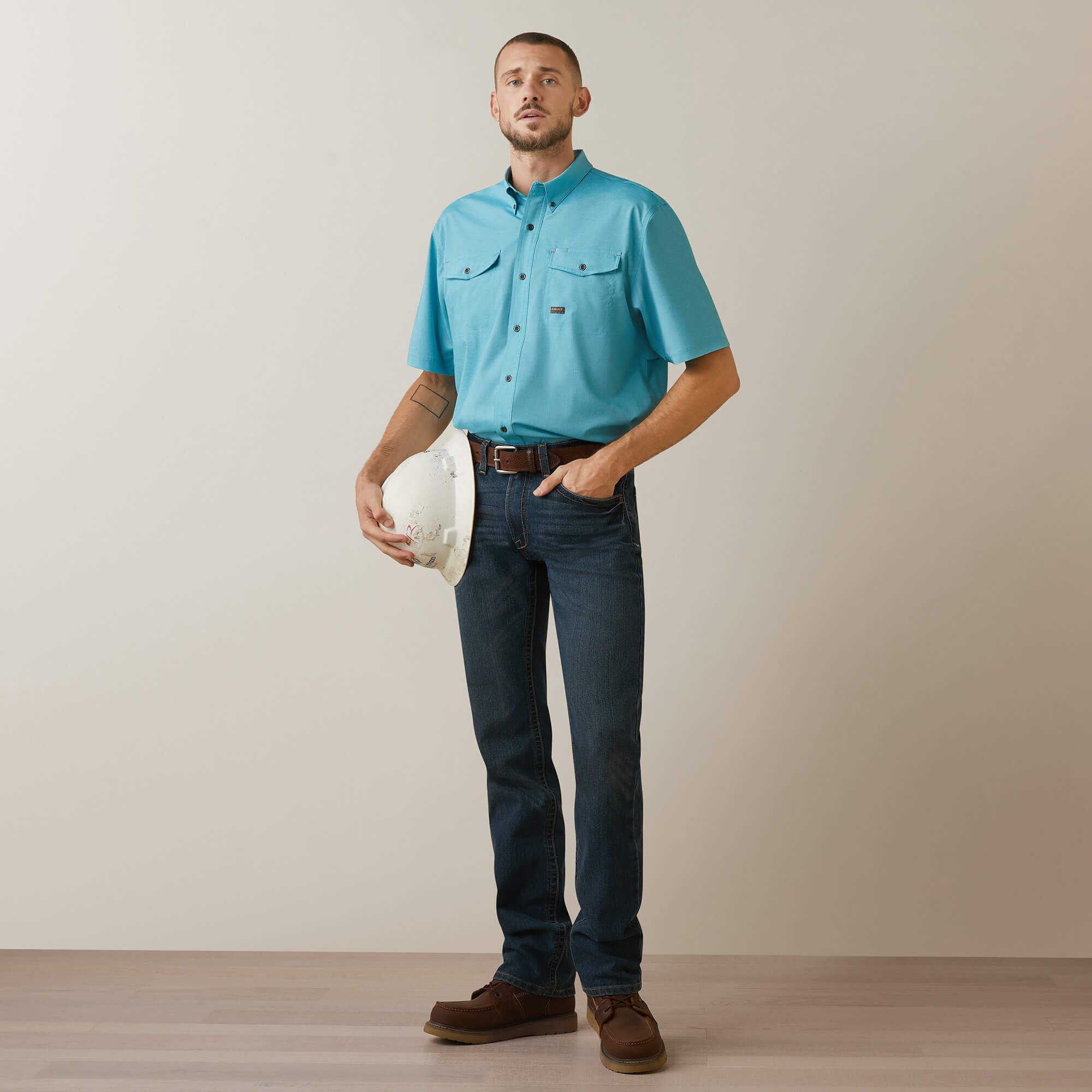 Ariat Rebar Made Tough VentTEK DuraStretch Work Shirt For Sale