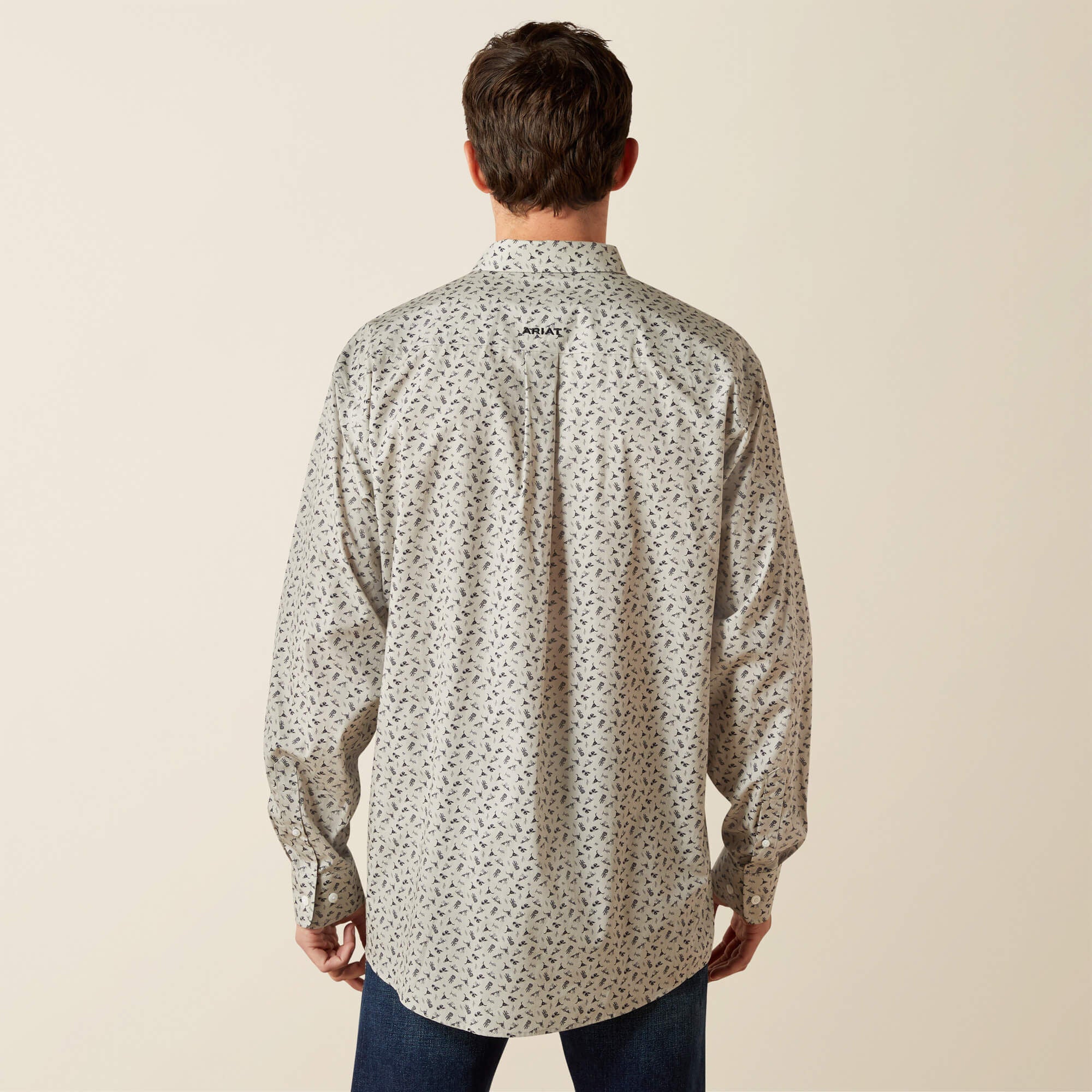 Ariat Wrinkle Free Charles Classic Fit Shirt Discount