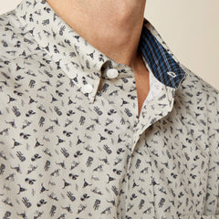 Ariat Wrinkle Free Charles Classic Fit Shirt Discount