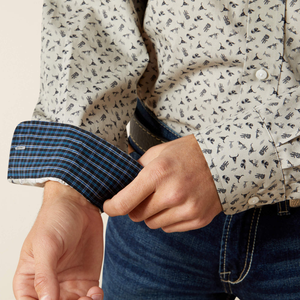 Ariat Wrinkle Free Charles Classic Fit Shirt Discount