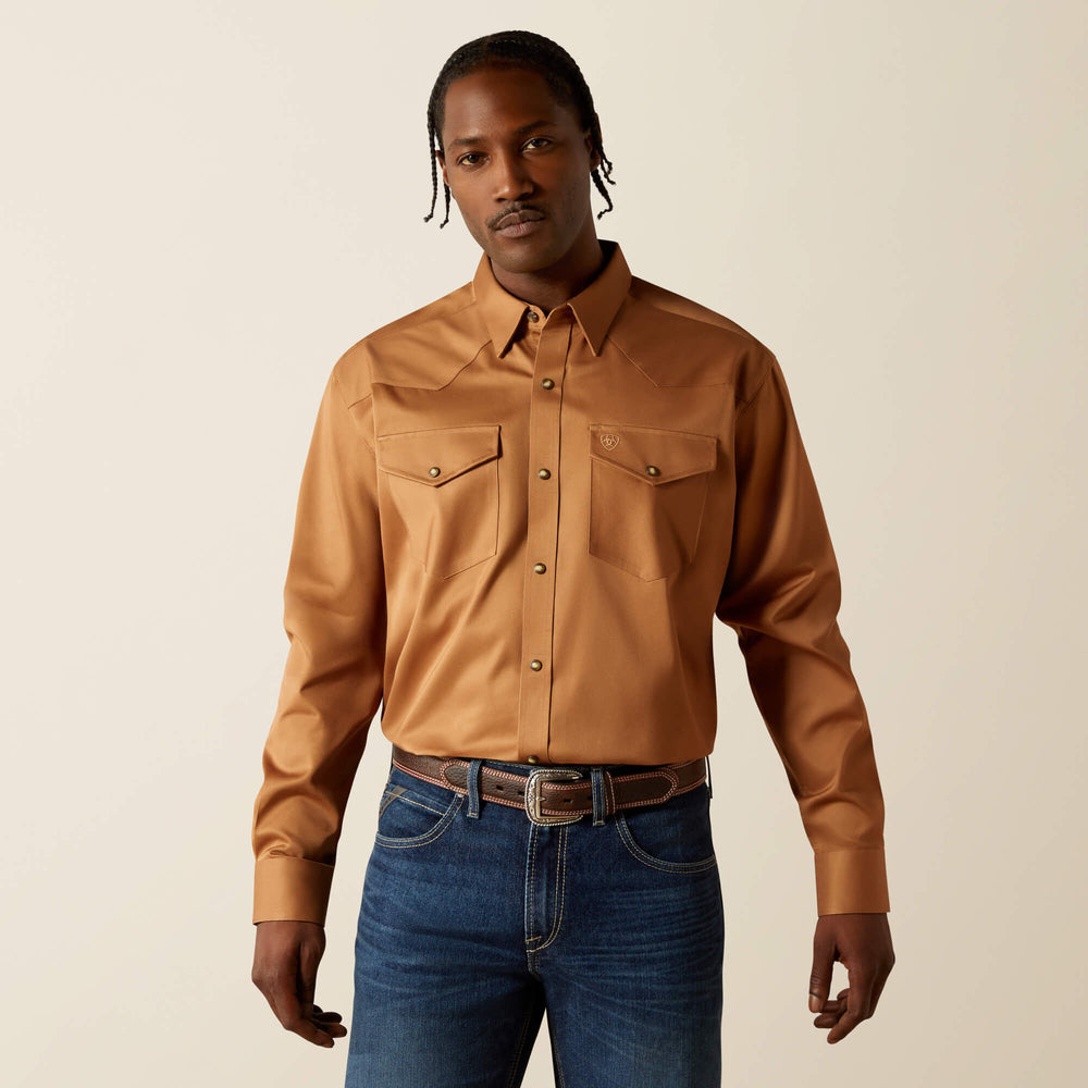 Ariat Solid Twill Classic Fit Shirt On Sale