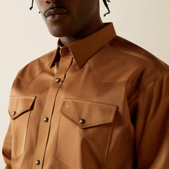 Ariat Solid Twill Classic Fit Shirt On Sale