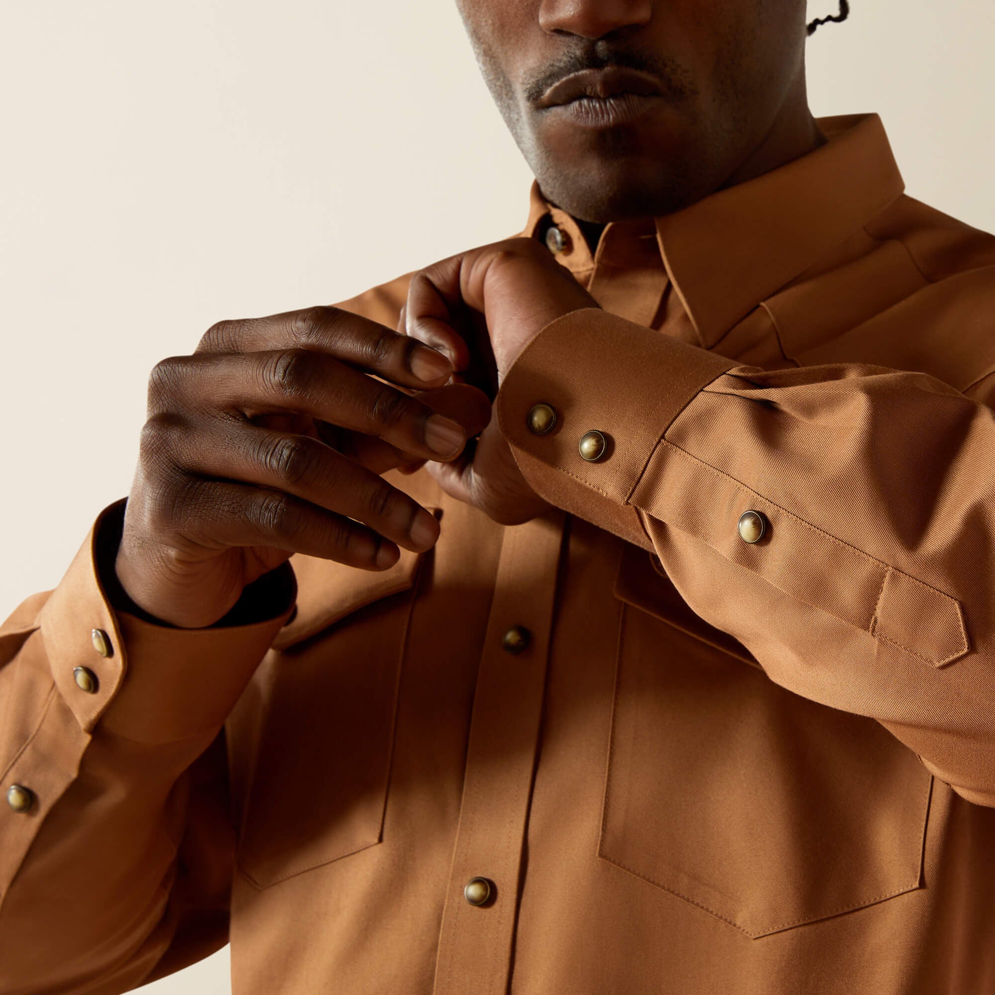 Ariat Solid Twill Classic Fit Shirt On Sale