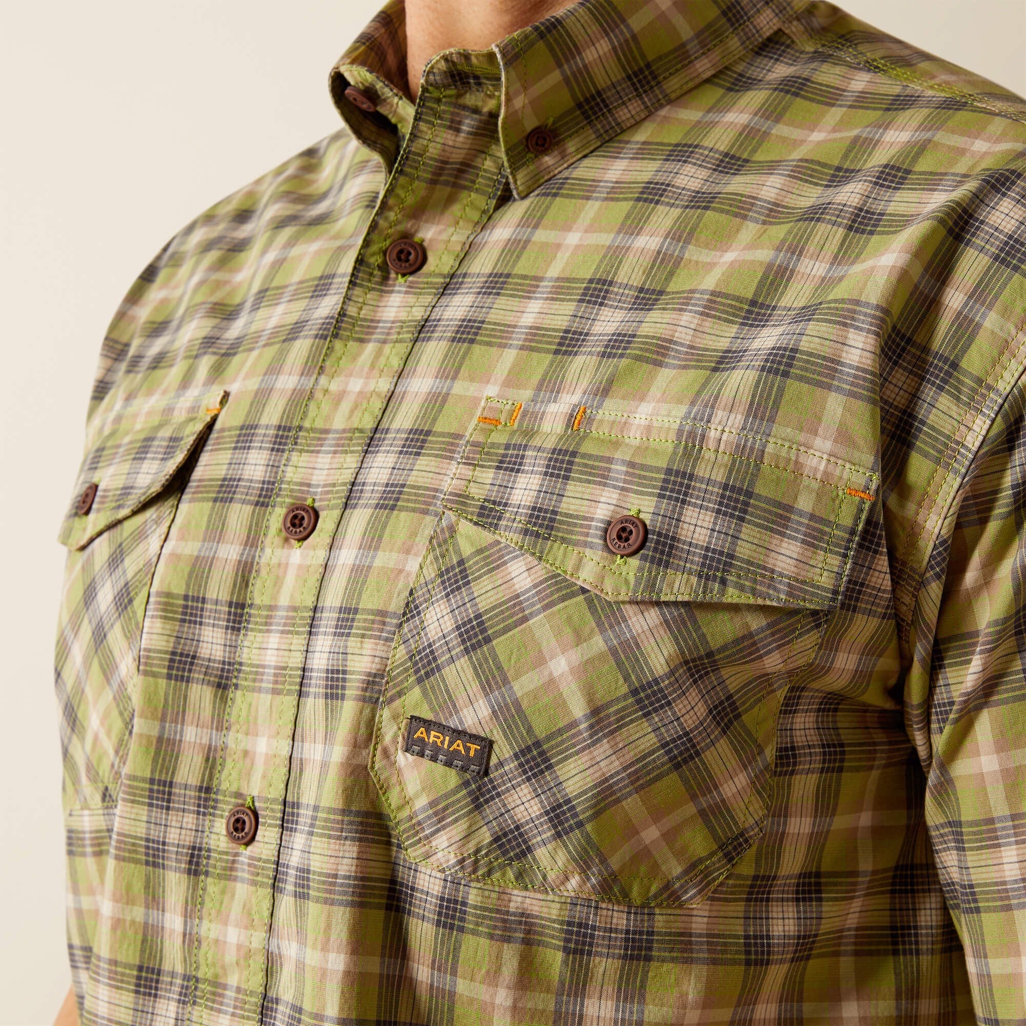 Ariat Rebar Made Tough DuraStretch Work Shirt For Sale