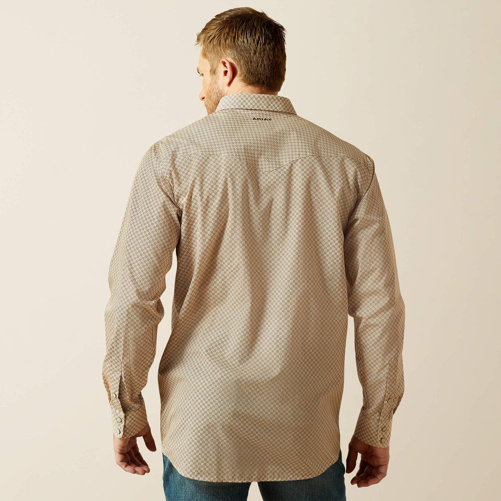 Ariat Wrinkle Free Eddie Fitted Shirt On Sale