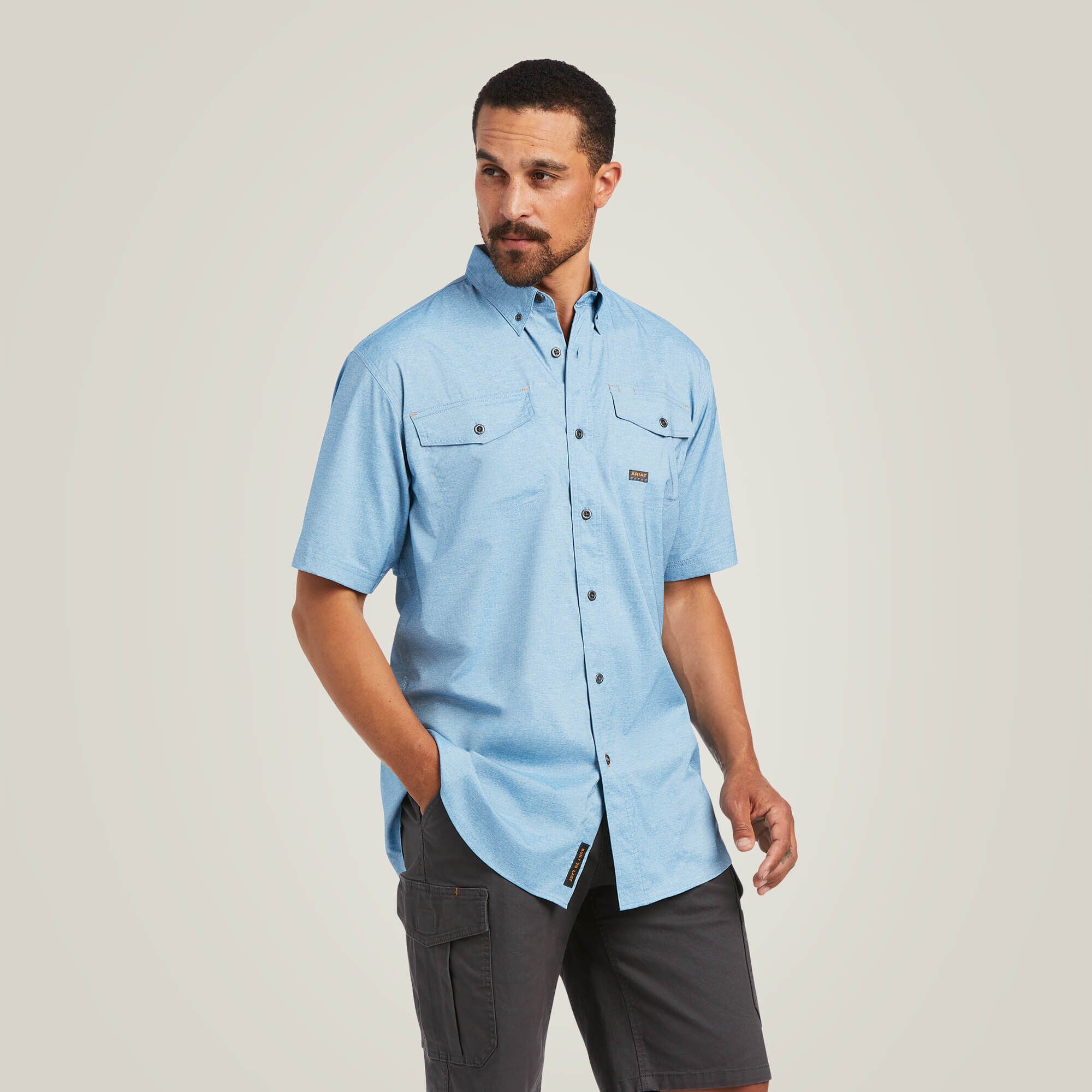 Ariat Rebar Made Tough VentTEK DuraStretch Work Shirt Sale