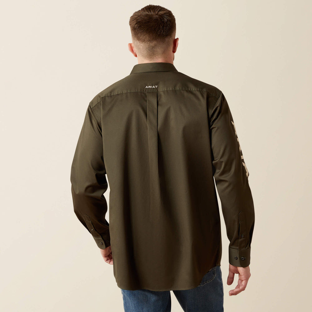 Ariat Team Logo Twill Classic Fit Shirt Discount