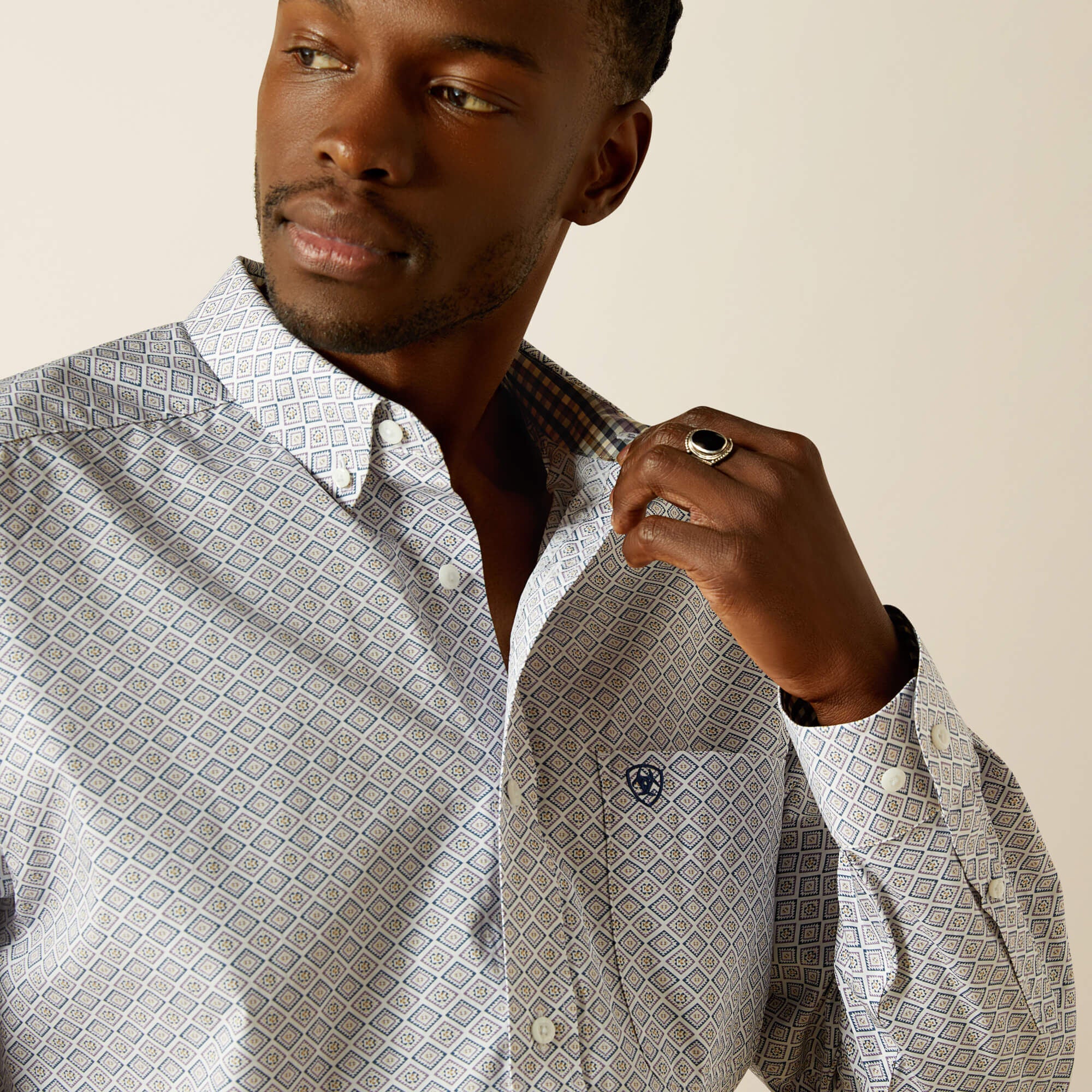 Ariat Wrinkle Free Declan Classic Fit Shirt Online