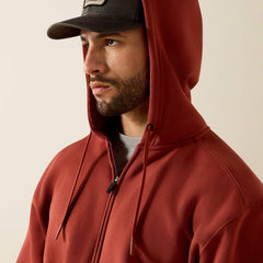 Ariat Rebar Lightweight Label Full Zip Hoodie Outlet