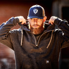 Ariat Rebar Workman 1/4 Zip Hoodie On Sale