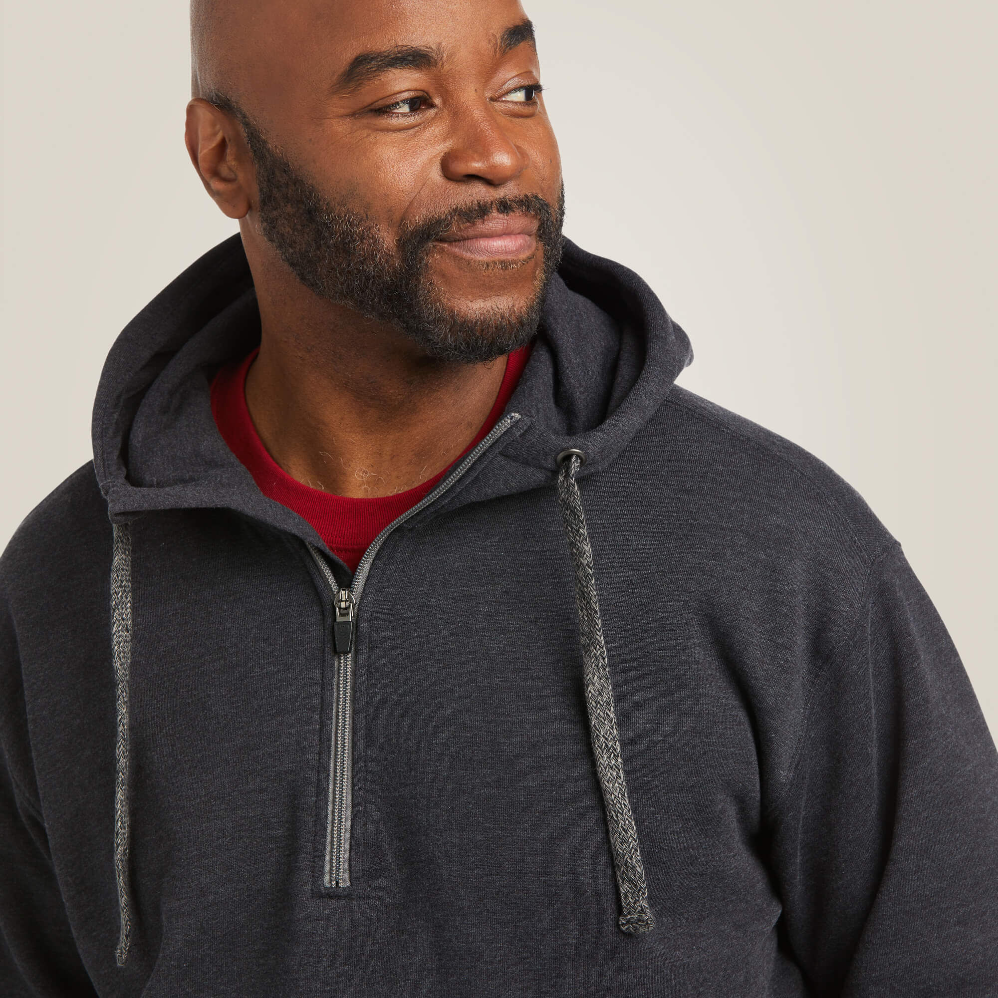 Ariat Rebar Workman 1/4 Zip Hoodie On Sale
