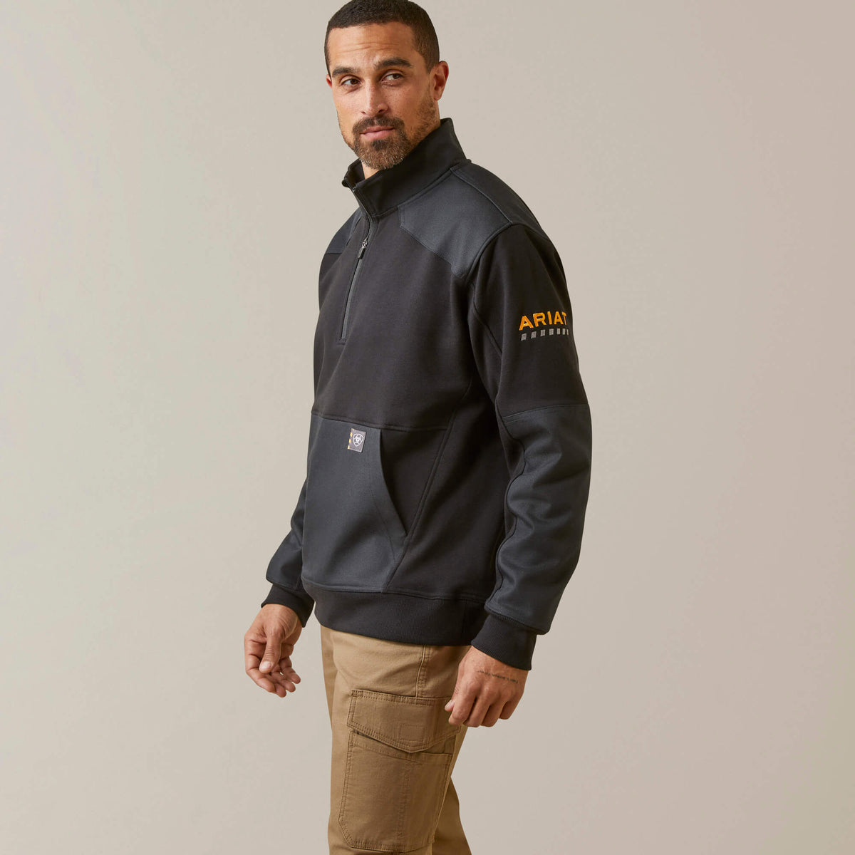 Ariat Rebar Workman Duracanvas 1/4 Zip Sweatshirt Sale