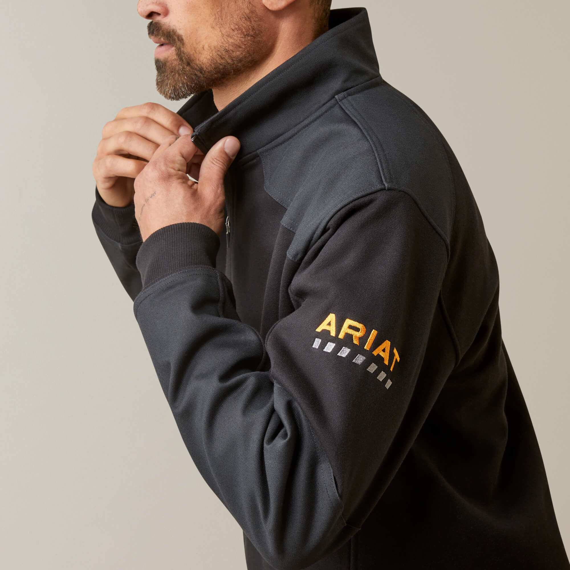 Ariat Rebar Workman Duracanvas 1/4 Zip Sweatshirt Sale