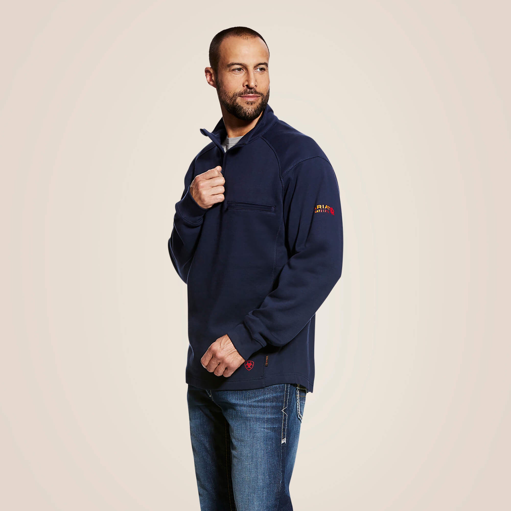 Ariat FR Rev 1/4 Zip Top Outlet