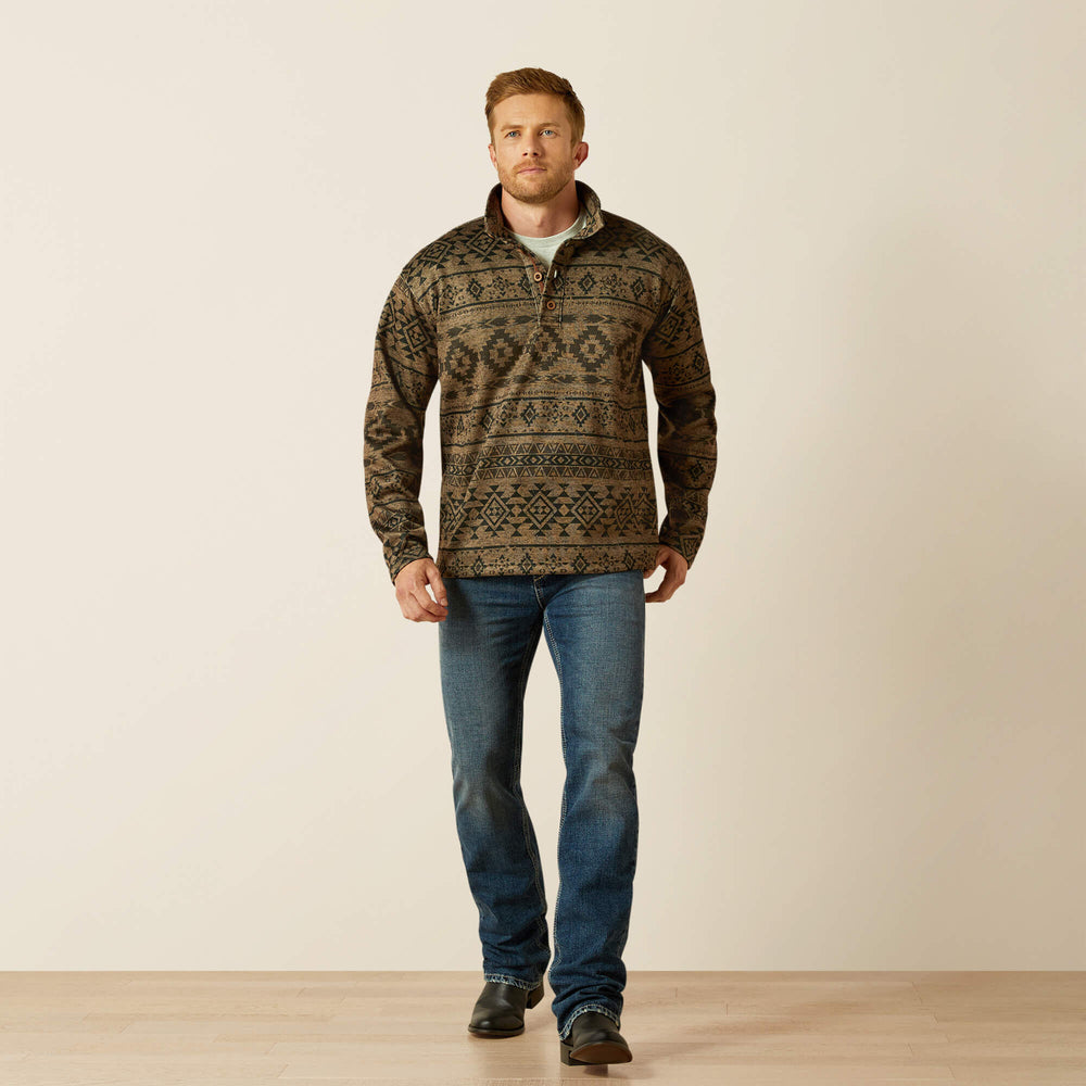 Ariat Caldwell 1/4 Button Sweater Online