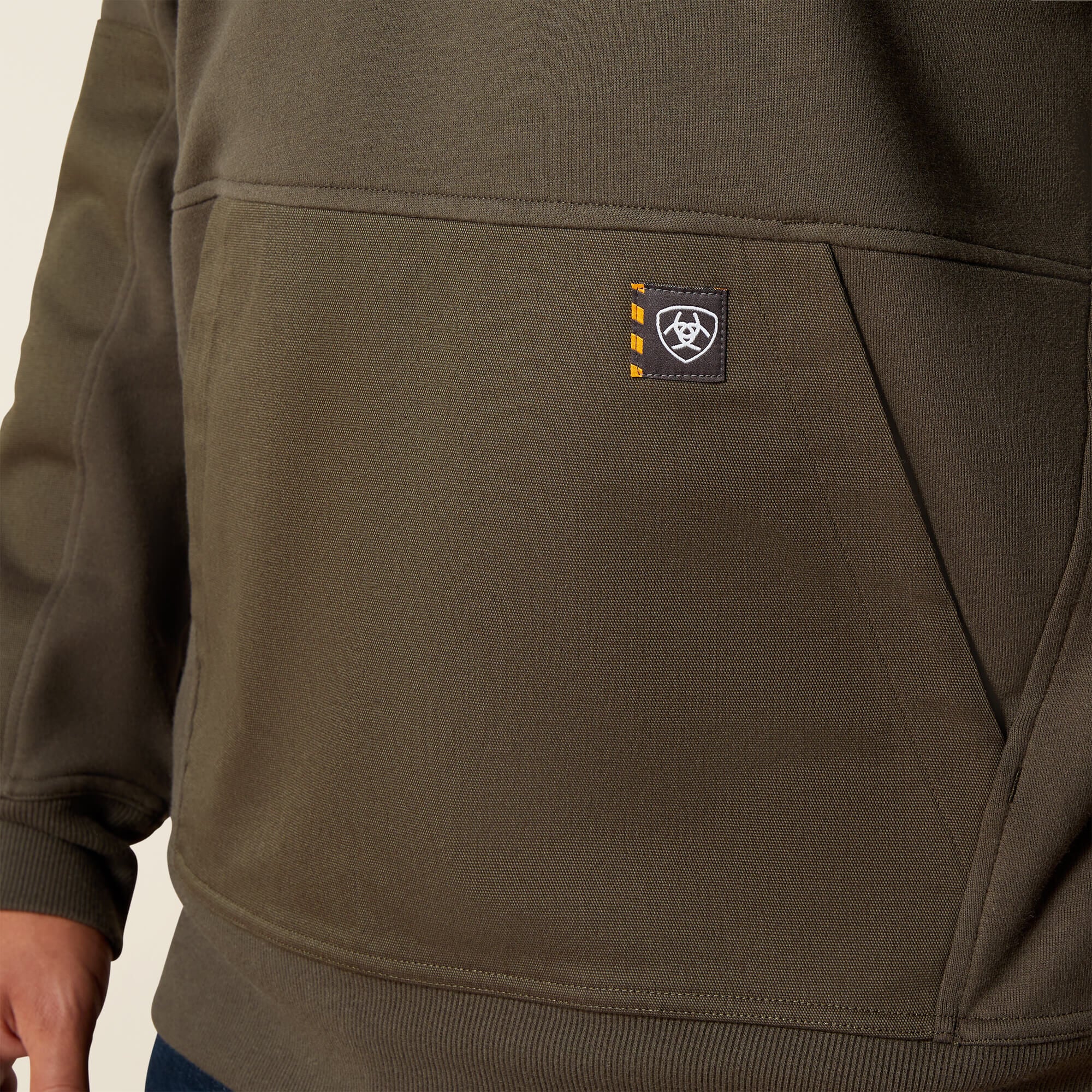 Ariat Rebar Workman Duracanvas 1/4 Zip Sweatshirt For Sale