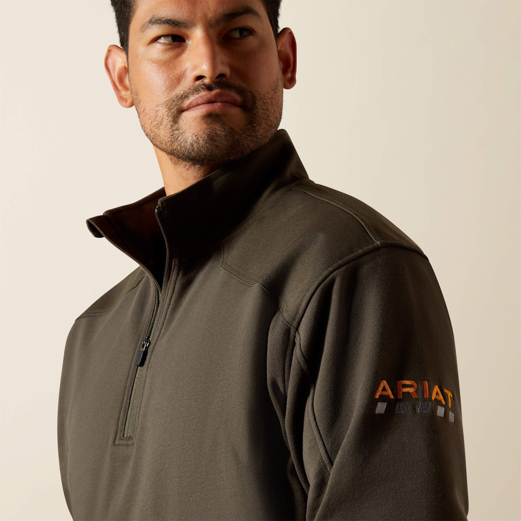 Ariat Rebar Workman Duracanvas 1/4 Zip Sweatshirt For Sale