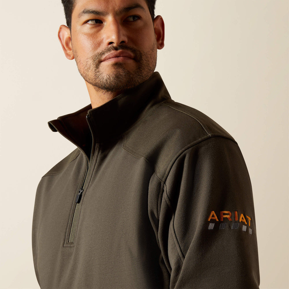 Ariat Rebar Workman Duracanvas 1/4 Zip Sweatshirt For Sale