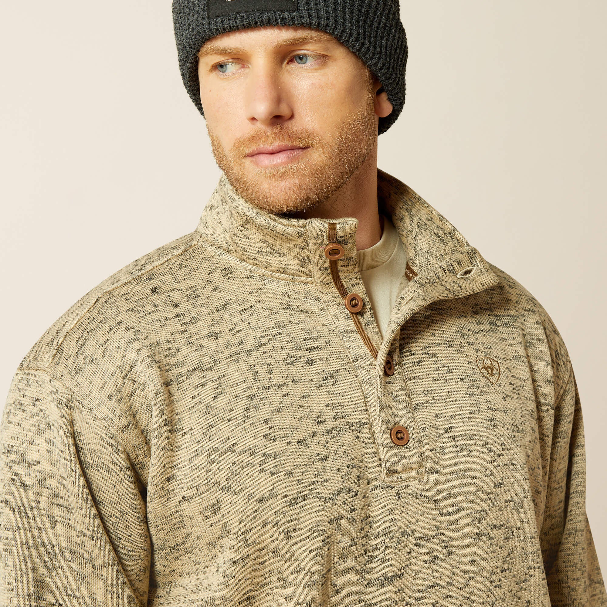 Ariat Caldwell 1/4 Button Sweater Outlet