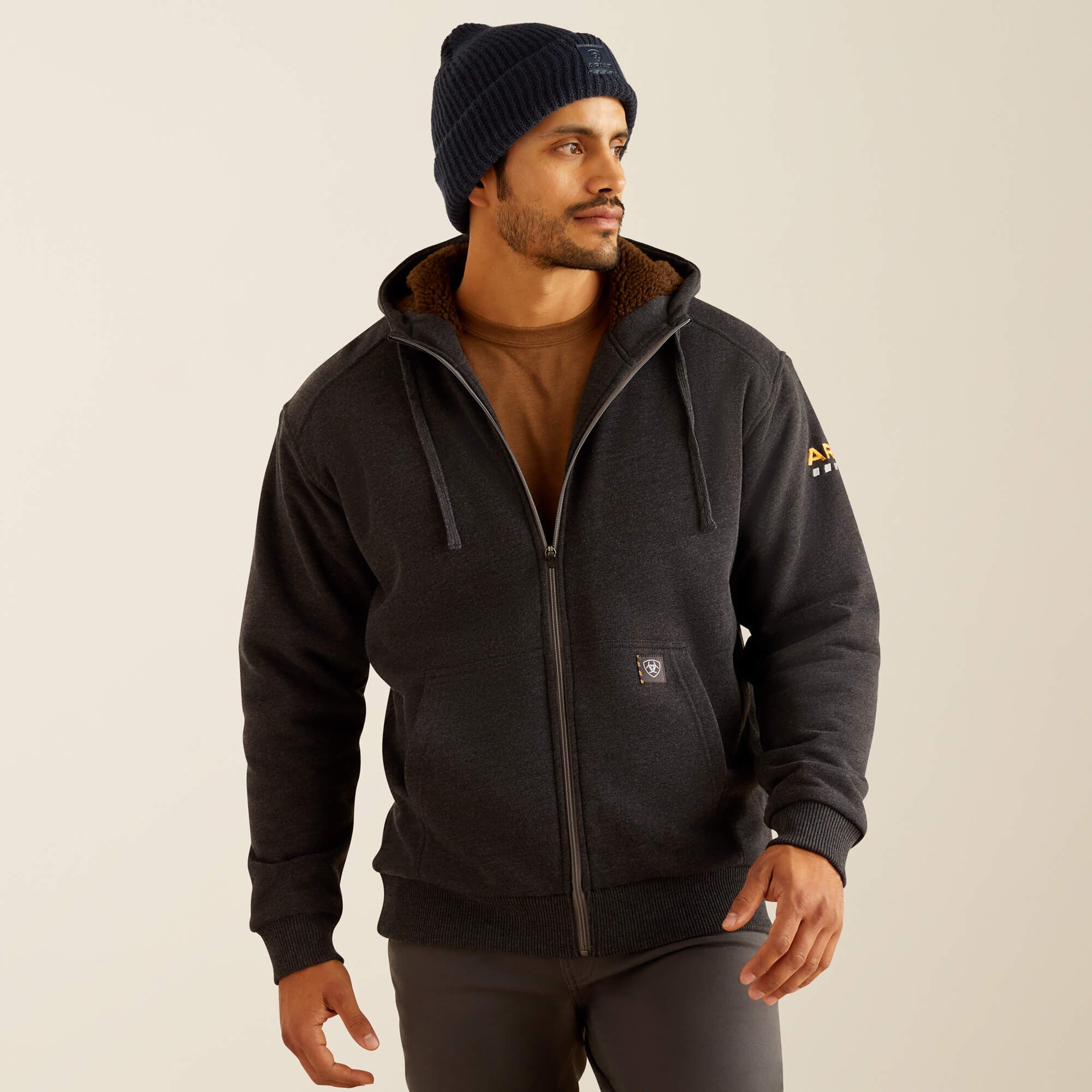 Ariat Rebar All-Weather Sherpa-Lined Full Zip Hoodie Sale