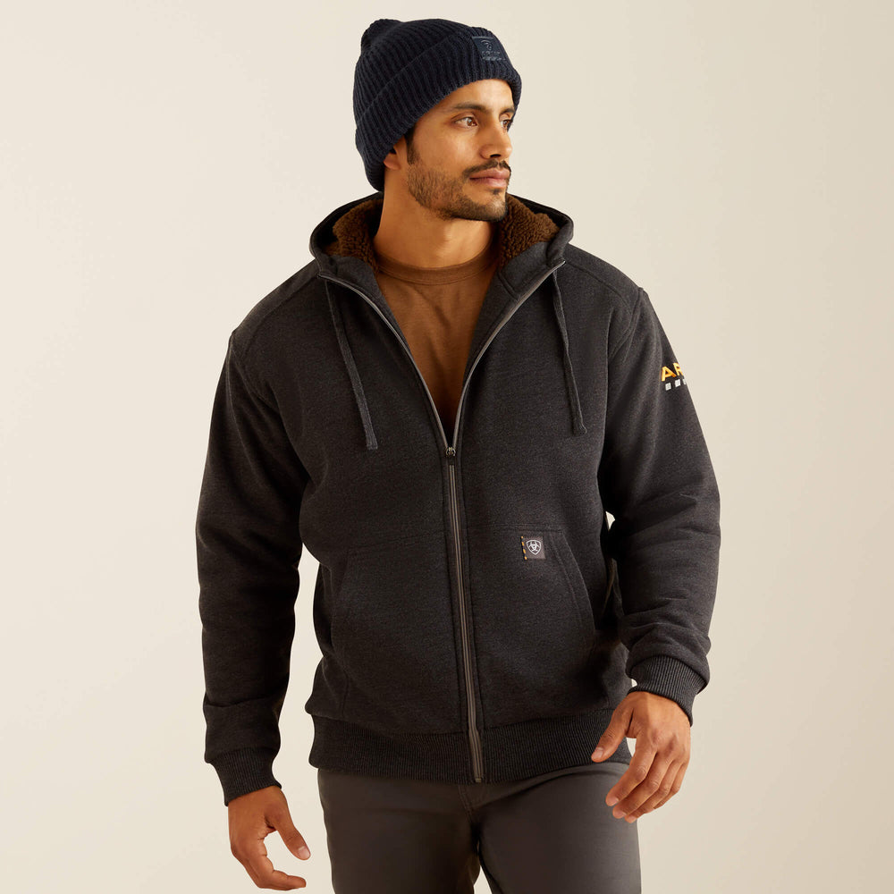 Ariat Rebar All-Weather Sherpa-Lined Full Zip Hoodie Sale