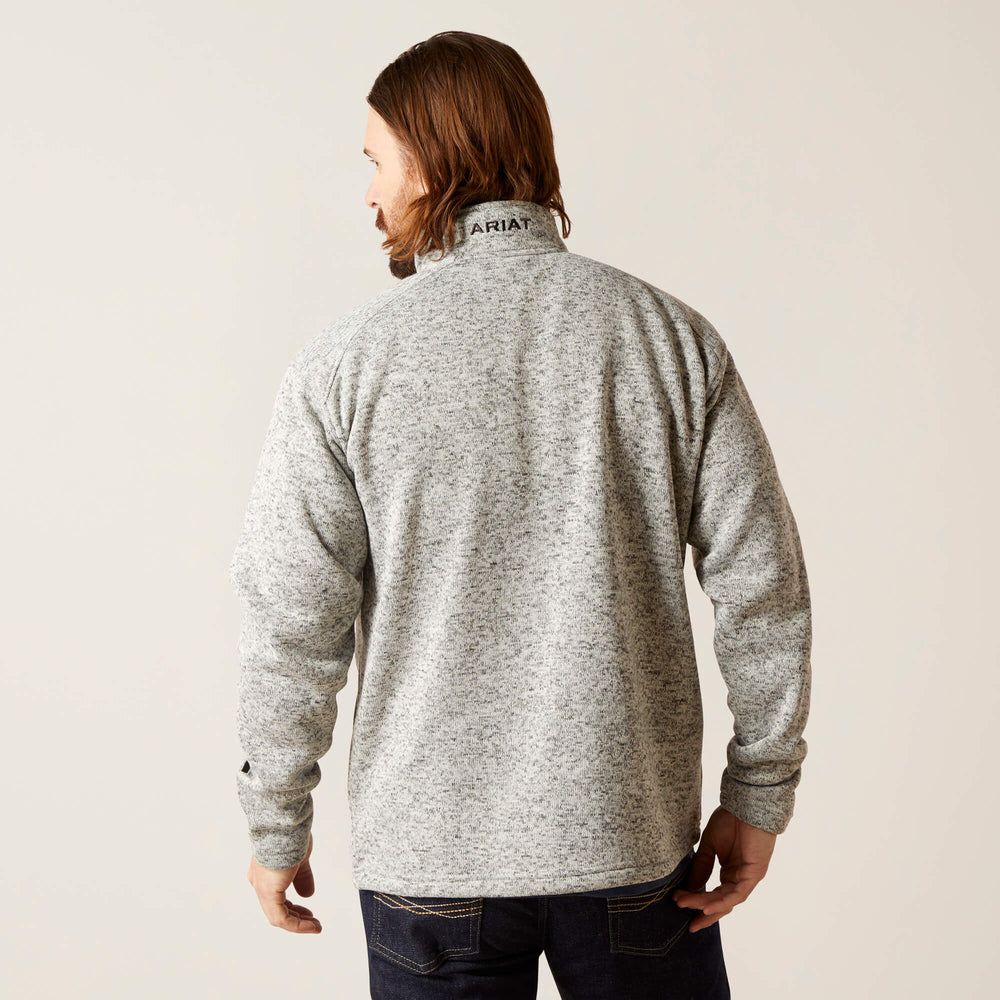 Ariat Caldwell Logo 1/4 Zip Sweater Sale