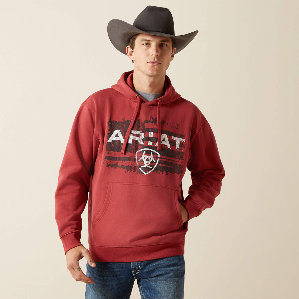 Ariat Ariat Liquid Stamp Flag Hoodie Outlet