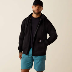 Ariat Rebar Lightweight Label Full Zip Hoodie On Sale